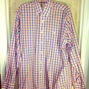 Pink and Blue Brooks Brothers Button Down